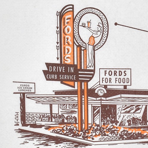 Fords drive ice - in, cream