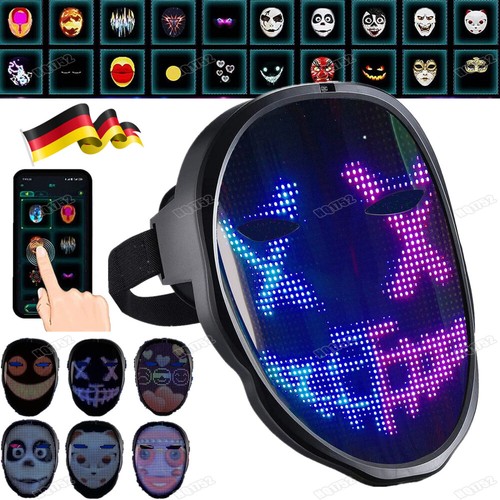 Maschera led programmabile app - led,