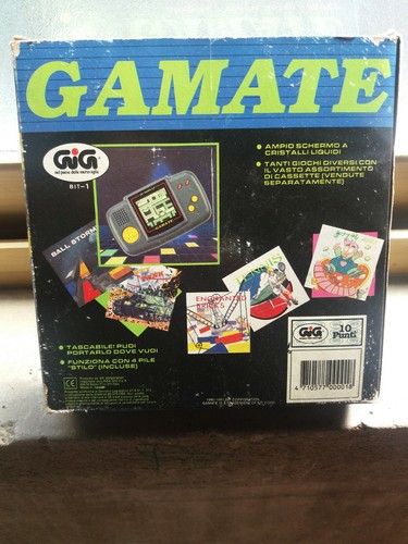 Console gamate gig come - console,