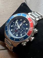 Orologio uomo Seiko Prospex Solar cronografo 42mm usato senza scatola