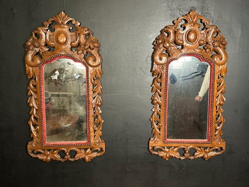 Antica coppia specchi - antica,