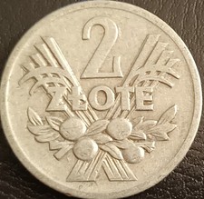 POLONIA MONETA 2 ZLOTY 1958