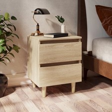 vidaXL Comodino con Gambe in