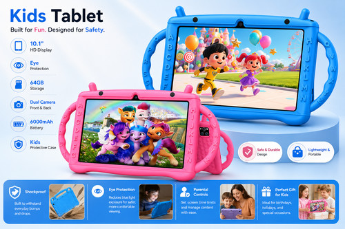 2026 tablet per bambini - 2026, 10.1"