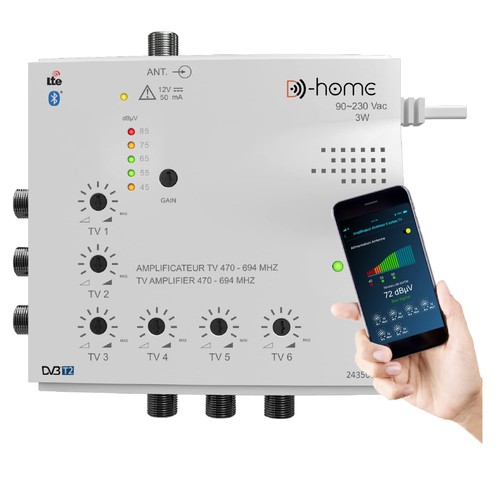 Amplificatore uscite 23db - 6,