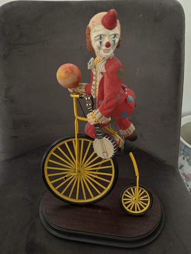 Vintage clown large ceramic - vintage,