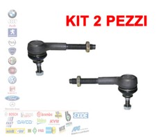 COPPIA 2 TESTINA SCATOLA STERZO PEUGEOT 106 206 305 307 505 605 1.1