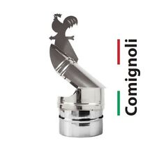 Comignolo Spirogallo Girevole Con Cuscinetti Innesto Tondo x Canna fumaria. CE