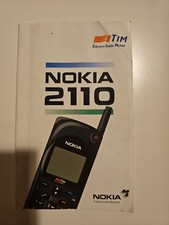 Nokia 2110 Manuale Istruzioni Vintage Originale Brandizzato TIM TELECOM ITALIA M