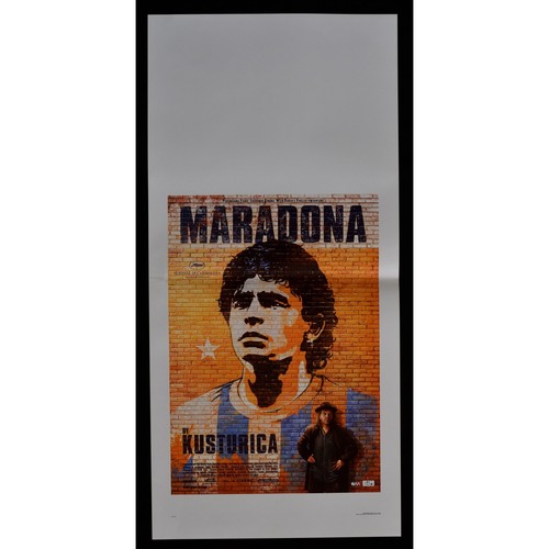 Locandina maradona kusturica - maradona,