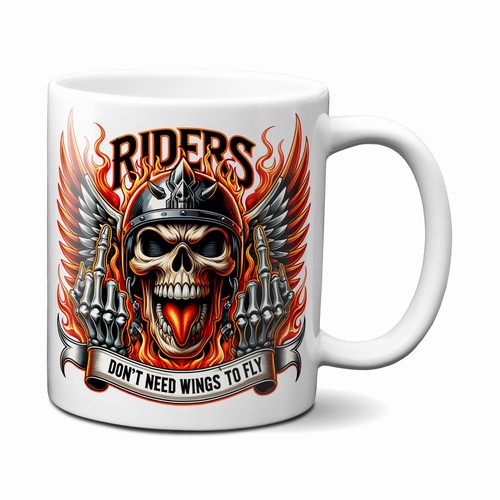 Tazza caffè riders don t - caffè, don't