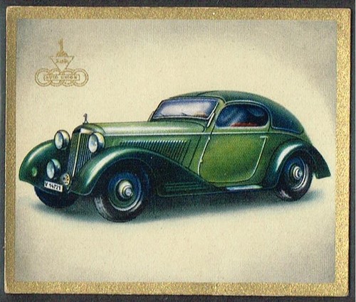 054 car card 1933 - card,, garbaty