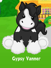 Gypsy Vanner (2011) webkinz