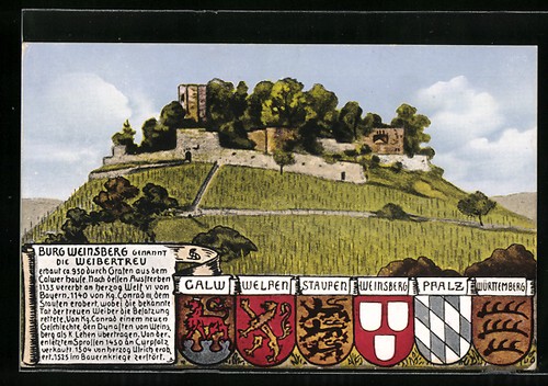 Weinsberg castello di - weinsberg,,