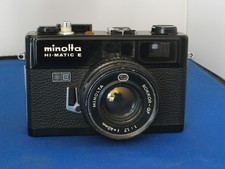 Minolta matic e - hi-matic,