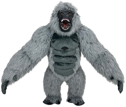 Costume gonfiabile gorilla - gonfiabile,