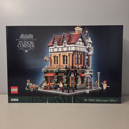 Lego 10350 tudor corner 3266 - lego,