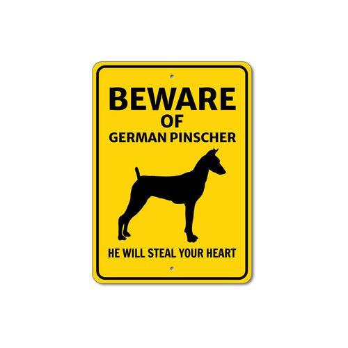 Insegna tedesca pinscher cane - tedesca,