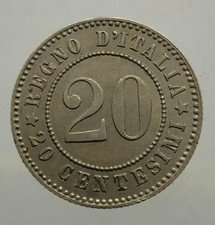 Regno d'Italia Umberto I 20