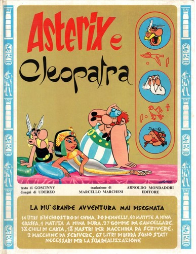 Fumetto asterix cleopatra - e,
