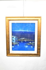 Painting depicting port - , of