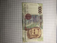 Banconote italiane lire - banconote,