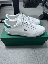 Orig.  Scarpe Lacoste Powercourt 125 - numero 43 - nuove - usate 1 volta - confezione originale - bianche