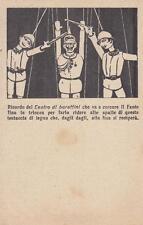 C1547) WW1, FRANCHIGIA DI RUBINO, VIGNETTA GRANDE "TEATRO DI BURATTINI". NUOVA.