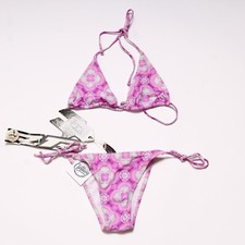 Costume ROBERTO RICCIO NUOVO tg. 40 (Cod.CMS85) Rosa Dead Stock 2 pezzi Bikini