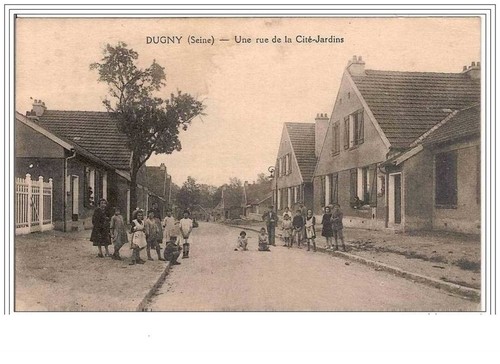 Dugny una via della città - via,