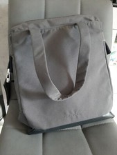 Borsa moleskine Grigia Manici