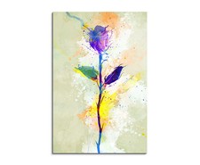 Quadro su tela arte acquerello