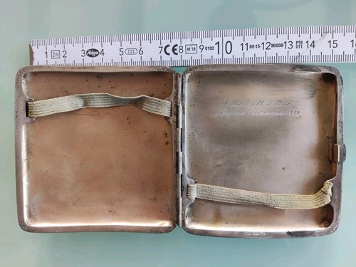 Portasigarette argento 800