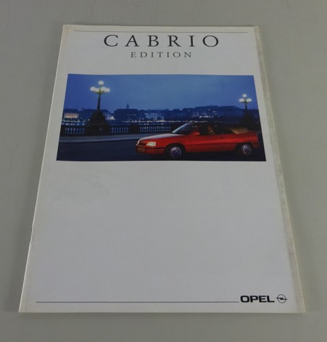 Opel cabrio edition opuscolo - cabrio,