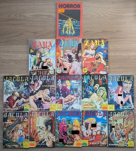 Lotto fumetti horror erotico