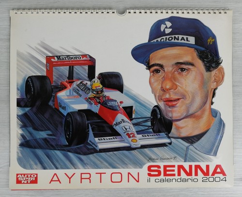 Ayrton senna calendario 2004 - ayrton,