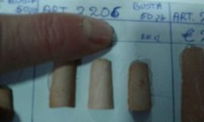 250 tegole 2x1 cm  20x10mm 5b coppo terracotta presepe  crib shepherd gia art 12