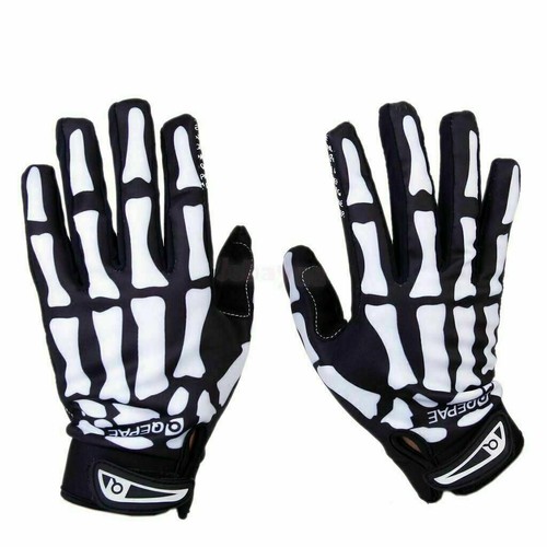 Guanti osso scheletro biker - guanti,