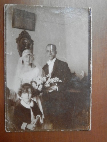 Vecchia foto epoca - vecchia, d