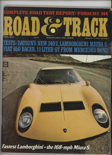 Road track april 1970 - road,