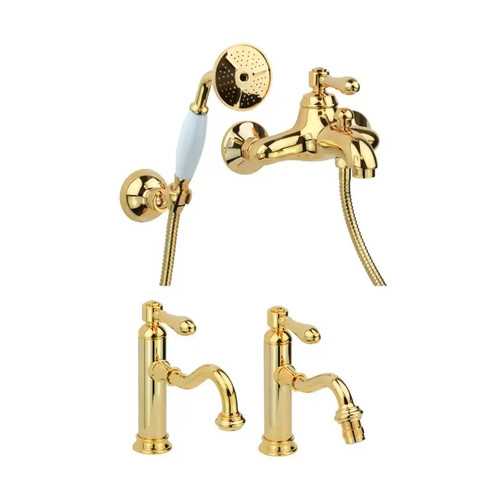 Set bagno con miscelatore