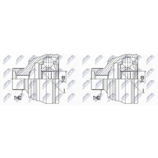 2x NTY SET GIUNTO ALBERO