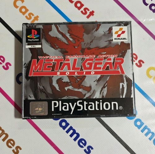 Ps1 metal gear solid - ps1, pal