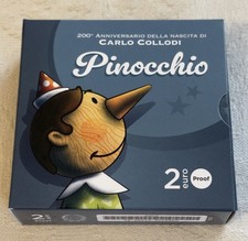 Moneta pinocchio carlo - moneta, 2€