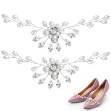 2 PCS Decorazioni Scarpe Sposa