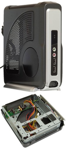 Morex mini itx case 3320 - mini-itx, (60w)