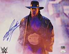 Undertaker foto firmata autografata 11x14 autenticata JSA #21