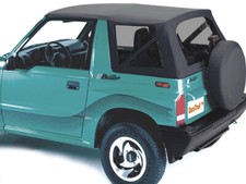 Capote Softtop capote di ricambio Top Suzuki Vitara 88-04 Cabrio tetto nero