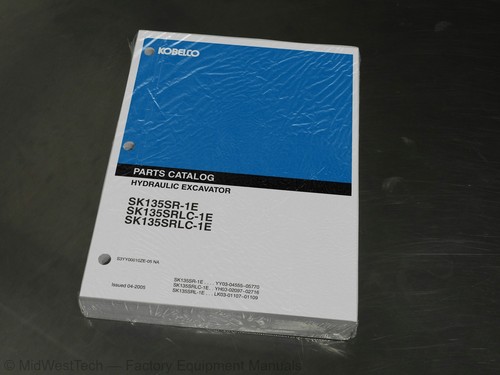 Catalogo ricambi escavatore