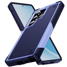 For Smsung Galaxy S21 FE S22 S23+ S24 S25 Ultra Dual Layer Shockproof PC Case